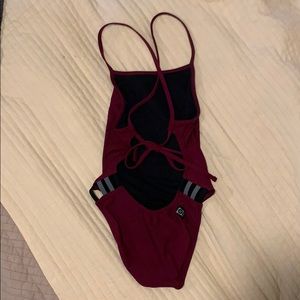 Jolyn Gavin Onesie Wine SIZE 30